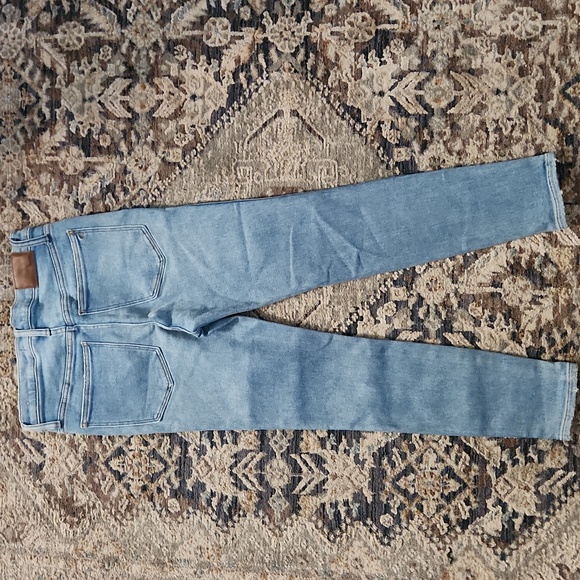 Madewell 10" High-rise Skinny Light Blue Jeans - Picture 5 of 11